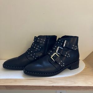 ASOS buckle boots